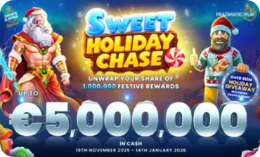 Sweet Holiday Chase 5 millions euros récompenses festives ViggoSlots