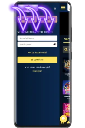 Formulaire ViggoSlots casino connexion identifiants email mot passe